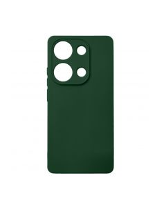 Чехол Original Soft Touch Case for Xiaomi Redmi Note13 Pro 4G/Poco M6 Pro 4G Dark Green with Camera Lens