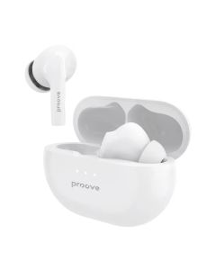 Bluetooth Навушники Proove Woop TWS with ANC (White)