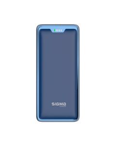 Зовнішній акумулятор Sigma mobile X-power SI30A4QX 30000 mAh Type-C PD65W QC22,5W Blue + USB-лампа XO Y1