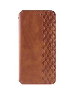 Чохол-книжка для смартфона Rubic Leather for Xiaomi Redmi Note 13 Pro Plus 5G Brown