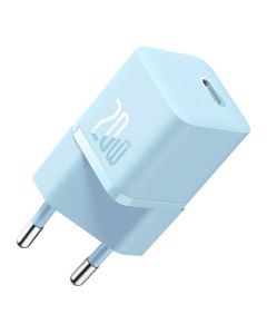 Мережевий зарядний пристрій Baseus GaN5 Fast Charger(mini) 1C 20W EU Blue