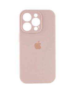 Чохол для смартфона Silicone Full Case AA Camera Protect for Apple iPhone 14 Pro 15,Pink Sand