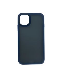Чохол накладка Mate Plus Metal Buttons Case для iPhone 11 Dark Blue