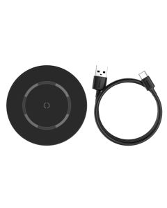 Бездротовий зарядний пристрій Baseus Simple Magnetic Wireless Charger Black