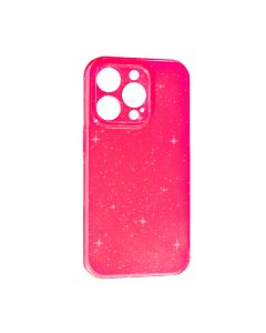 Чехол Silicon Shiny Case iPhone 13 Pro Glitter Ultra Pink