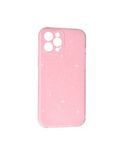 Чохол Silicon Shiny Case iPhone 12 Pro Glitter Pink