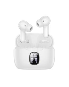 Бездротові навушники BOROFONE FQ7 Treasure wireless ANC+ENC noise reduction BT headset White