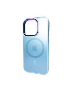 Чохол для смартфона AG Glass Sapphire MagSafe Logo for Apple iPhone 14 Pro Sierra Blue