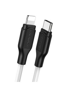 Кабель BOROFONE BX42 Encore silicone PD charging data cable for iP White