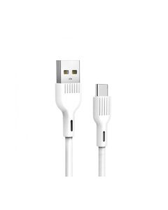 Кабель SkyDolphin S03T USB to USB Type-C 1m White (USB-000419)