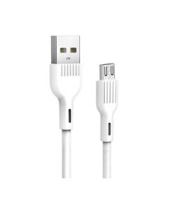 Кабель SkyDolphin S03V USB to Micro USB 3A 1m White (USB-000421)