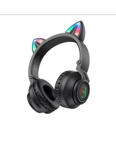 Бездротові навушники BOROFONE BO18 Cat ear BT headphones Black