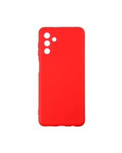 Чехол Original Soft Touch Case for Samsung A14-A145 Red with Camera Lens