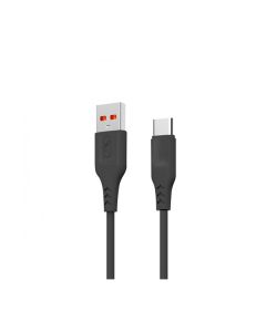 Кабель SkyDolphin S61TB USB to USB Type-C 2m Black (USB-000446)