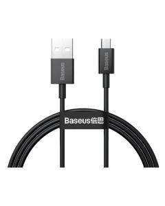 Кабель Baseus Superior Series Fast Charging Micro USB 2A 1m Black (CAMYS-01)