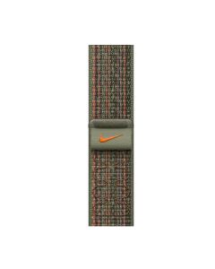 Ремешок для Apple Watch 41mm Sequoia/Orange Nike Sport Band (MTL33ZM/A)
