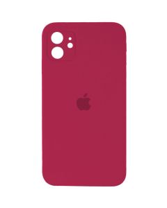 Чохол для смартфона Silicone Full Case AA Camera Protect for Apple iPhone 12 35,Maroon