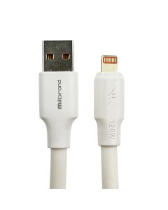 Кабель Mibrand MI-98 PVC Tube Cable USB for Lightning 120W 1m White