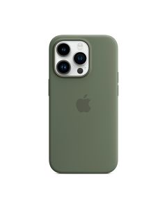 Чохол Apple iPhone 14 Pro Silicone Case with MagSafe Olive (MQUH3)