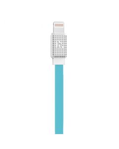 Кабель Hoco Waffle Lightning Flat 2m (2.1A) UPL18 Blue