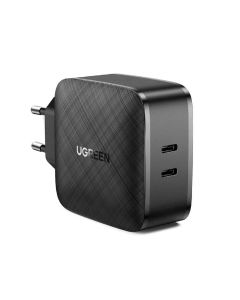 Зарядний пристрій UGREEN CD216 PD Fast Charger EU (Black) (UGR-70867) 66W