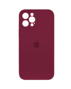 Чохол для смартфона Silicone Full Case AA Camera Protect for Apple iPhone 12 Pro 47,Plum