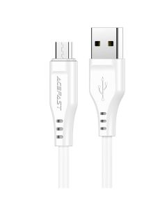 Кабель ACEFAST C3-09 USB to Micro 2,4A, 1.2m, TPE, TPE connectors, White