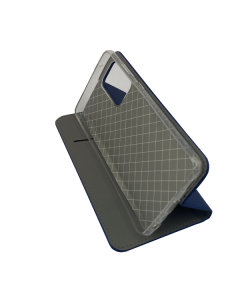Чехол книжка Kira Slim Shell для Xiaomi Redmi 10 Dark Blue Perforation NEW