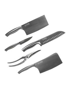 Набір ножів з 6 предметів Xiaomi HuoHou Martial Steel Knife 5 Pcs (HU0014)