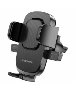 Тримач для мобільного BOROFONE BH69 air outlet car holder Black