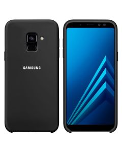 Чохол Original Soft Touch Case for Samsung A8 Plus-2018/A730 Black