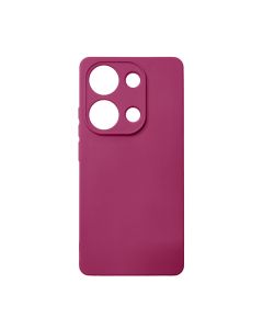 Чехол Original Soft Touch Case for Xiaomi Redmi Note13 Pro 4G/Poco M6 Pro 4G Marsala with Camera Lens