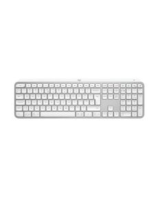 Клавiатура бездротова Logitech MX Keys S Pale Grey (920-011588)