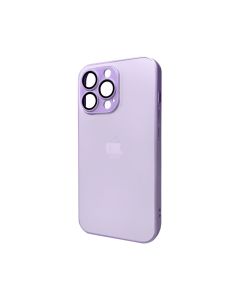 Чохол для смартфона AG Glass Matt Frame Color Logo for Apple iPhone 11 Pro Light Purple