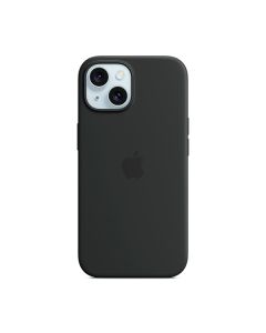 Чохол Apple iPhone 15 Silicone Case with MagSafe Black (MT0J3)