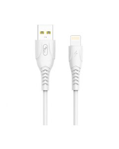 Кабель SkyDolphin S08L USB to Lightning 3.5A 1m White