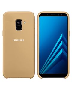 Чехол Original Soft Touch Case for Samsung A6-2018/A600 Gold