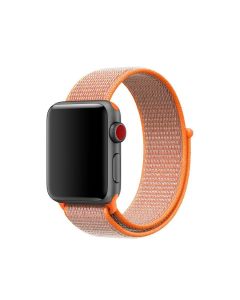 Ремінець для Apple Watch 42mm/44mm Nylon Sport Loop Spicy Orange