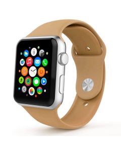 Ремешок для Apple Watch 42mm/44mm Silicone Watch Band Walnut