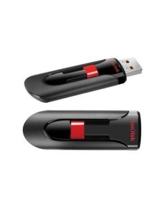 Flash SanDisk USB 2.0 Cruzer Glide 64Gb Black/Red