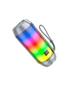 Портативна колонка BOROFONE BR25 Crazy sound colorful luminous BT speaker Gray