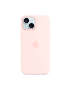 Чохол Apple iPhone 15 Plus Silicone Case with MagSafe Light Pink (MT143)