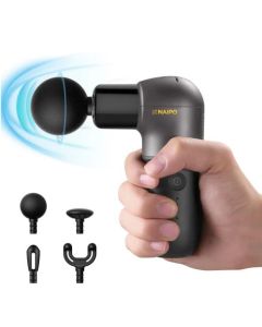 Масажер перкусійний ручний NAIPO MINI Massage Gun для тіла без підігріву; модель - MGPC-002