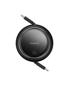 Кабель Baseus Free2Draw Mini Retractable Charging Cable Type-C to Type-C 100W 1m Cluster Black