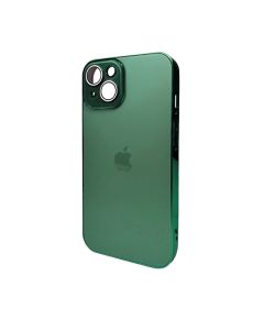 Чохол для смартфона AG Glass Sapphire Frame MagSafe Logo for Apple iPhone 15 Cangling Green