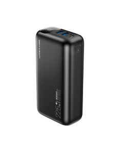 Зовнішній акумулятор XO PR200 PD20W+QC22.5W 30000mAh Black