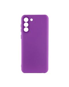 Чохол Original Soft Touch Case for Samsung S21/G991 Purple with Camera Lens