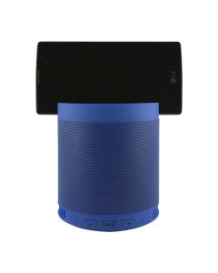 Портативная Bluetooth колонка HFQ3 + подставка Blue
