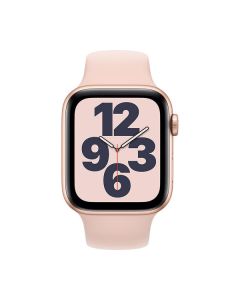 Apple Watch Series SE GPS 40mm Gold Aluminum Case with Starlight Sport Band (MKQ03)
