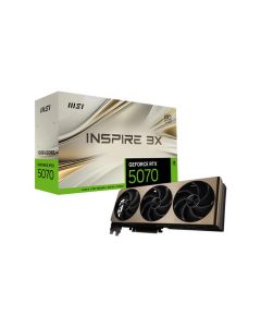 Відеокарта PCIE16 RTX5070 12GB GDDR7 RTX5070 12G INSPIRE 3X OC MSI